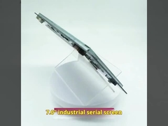 Display Uart Tft de 7 polegadas com painel de toque, resolução de 800 × 480, interface Uart de 10 PINS