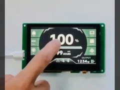 4,3 relação de TTL da definição da exposição 480x272 do Uart Tft da polegada, 8N1 UART, CMOS/3.3V TTL