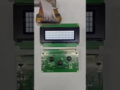 2.5 polegadas 20x4 Modulo de caracteres LCD Display STN Amarelo / Azul 1/16 função, 1/5 bias