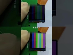 1.28 polegadas de luz solar legível TFT display com painel táctil, 176 * 176 pontos SPI interface