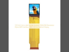 1Módulo de exibição micro OLED de.03 polegadas 2560x2560 Resolução 81 pines MIPI Interface 1800 C / D para exibição ideal