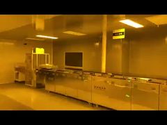 Linha de processo frontal do display LCD