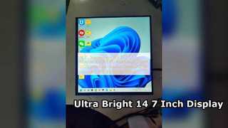 14 módulo de exibição TFT LCD de alto brilho 1080P de 7 polegadas