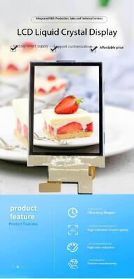 2.4" Sunlight Readable TFT LCD Module with 240X320 Resolution, MCU 16bit Interface, and ST7789V Driving IC