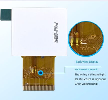 1.5 Inch IPS TFT LCD Screen with 320(RGB)x240 Resolution and 400nits Brightness Smart Digital Display