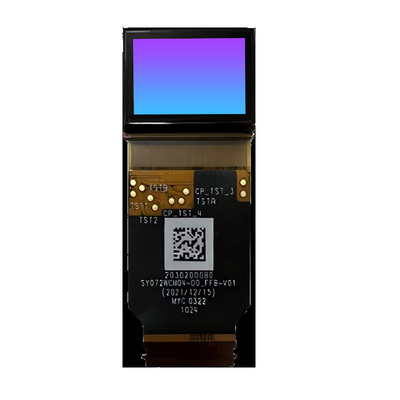 0.72 polegadas Micro OLED Display Module 1920x1200 Resolução 61 pines MIPI Interface 2000 C / D para exibição ideal