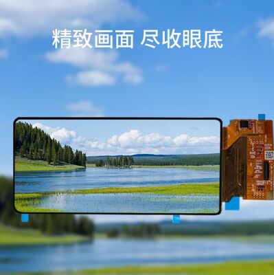 6.39 Inch AMOLED Display Module with 1080×2340 Dots and 500c/d Brightness for High-Resolution Applications Outdoor Applicable