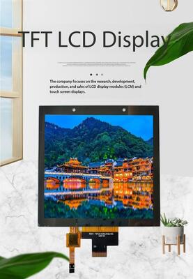 Tela Colorida IPS TFT de 3,95 polegadas com Resolução 480*480, Interface MIPI e Brilho de 400 nit