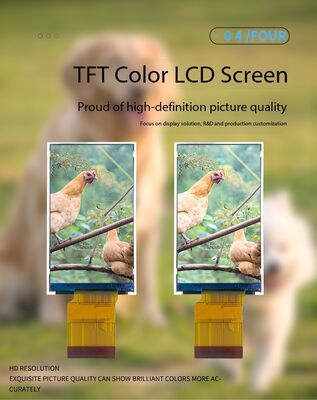 Tela IPS TFT de 2,7 polegadas com resolução de 240x960 e brilho de 260 nit Interface RGB 8BIT