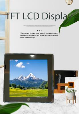 Tela IPS TFT de alto brilho de 3,4 polegadas com resolução 480 (RGB) x480 e interface MIPI de 550nits ST7701SN-G5-1 IC 8LEDS All View Smart eletrodomésticos