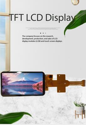 Tela IPS TFT de 3,5 polegadas com resolução TP 720 (RGB) x1280 e interface MIPI de 380nits ST7703 IC 10LEDS Todos os testes de instrumentos de visualização